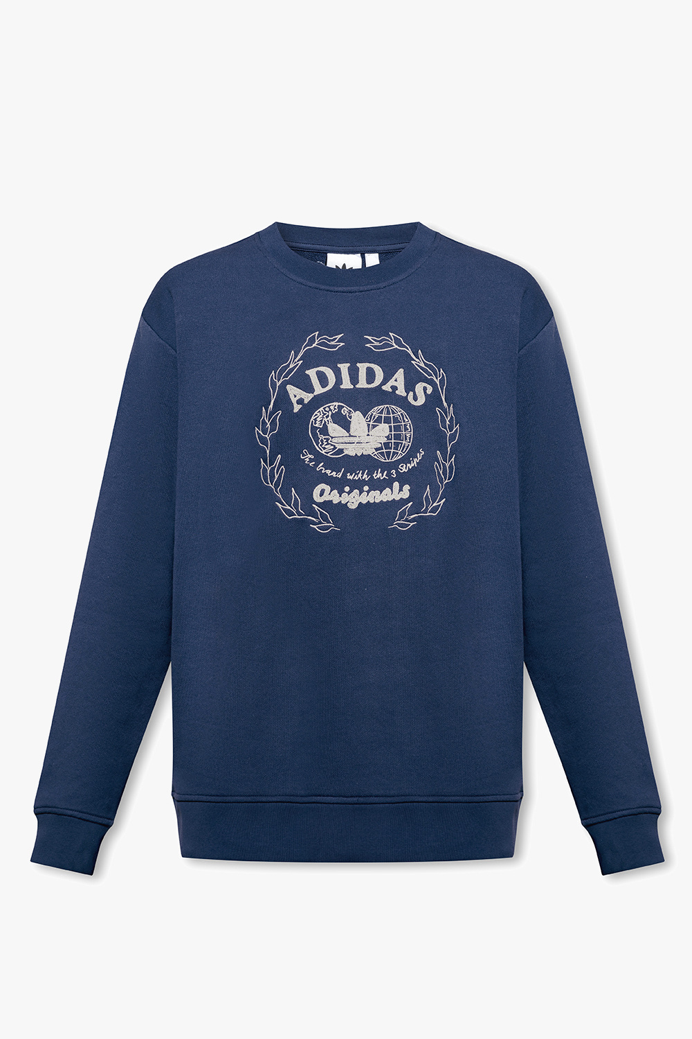 adidas neo Lite Racer Cln 2.0 Navy blue Sweatshirt with logo ADIDAS Originals SchaferandweinerShops Canada